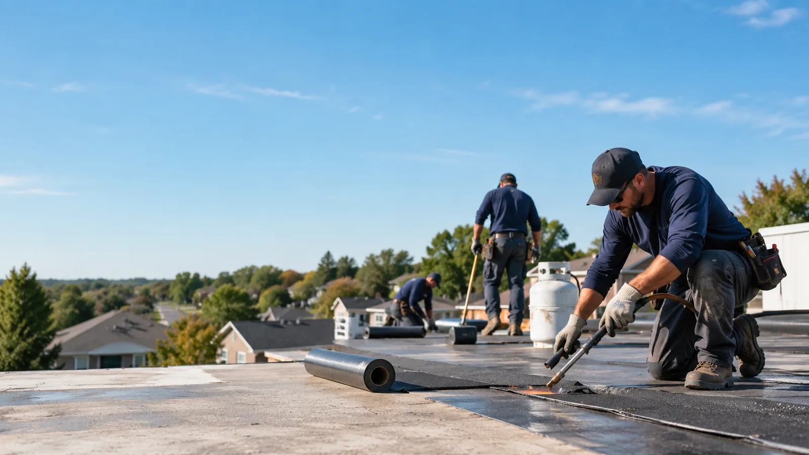 Flat Roof Leak Repair providers in Stoy, IL